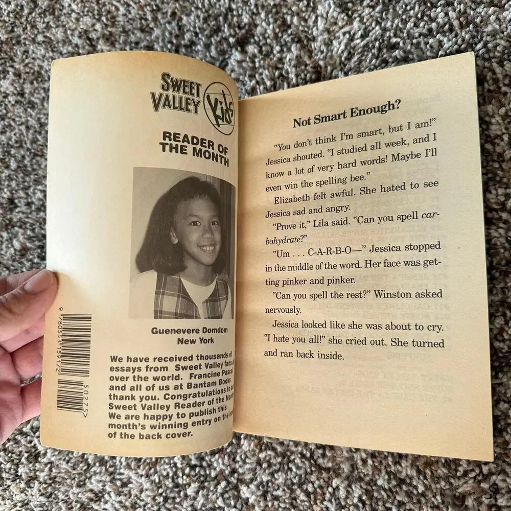 Sweet Valley kids Jessica and the Spelling Bee Surprise
